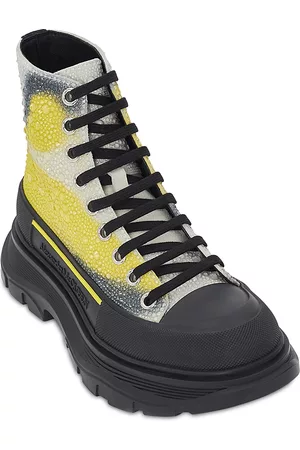 Alexander McQueen Women Lace-up Boots - Women's Lace Up Platform Combat Boots
