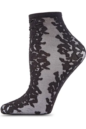 Natori Animal Sheer Shortie Socks