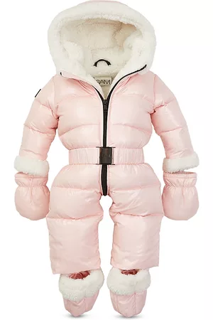 SAM. Baby Boys' & Girls' Blizzard Quilted Fleece-Lined Down Snowsuit - Baby
