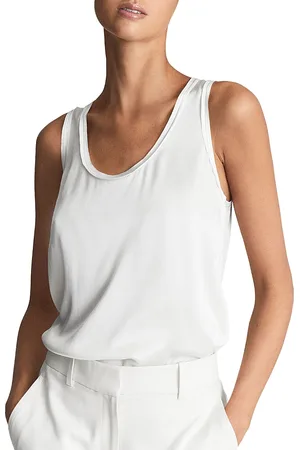 Reiss Riley Scoop Neck Tank Top