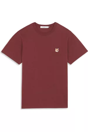 Maison Kitsuné Men Short Sleeved T-Shirts - Fox Head Classic Short Sleeve Tee