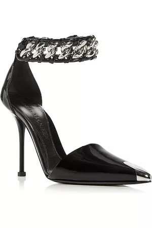 Alexander McQueen Women's Embellished Pointed Toe Pumps
