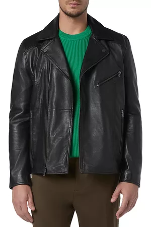 Andrew Marc Men Leather Jackets - Toho Leather Jacket