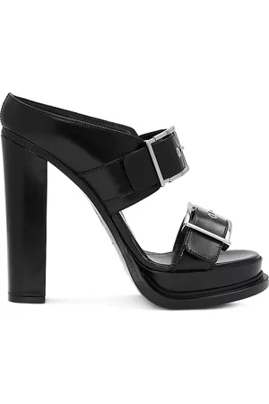 Alexander McQueen Women's Buckle Strap Platform Sandals