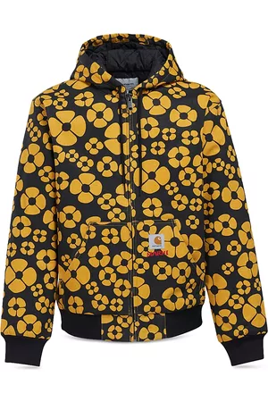 Marni Men Jackets - X Carhartt Wip Floral Print Hooded Jacket