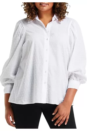 Estelle Mercer Textured Button Front Shirt