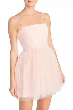 Ml Monique Lhuillier Women Sleeveless Dresses - Sleeveless Tulle Dress
