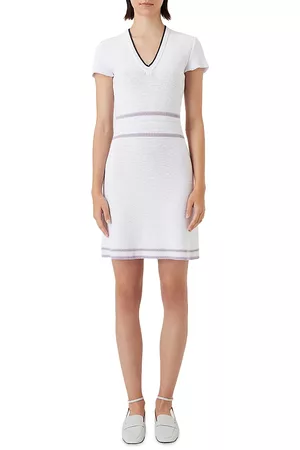Armani Emporio Cotton Jacquard Knit Dress