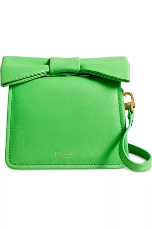 Ted Baker Niasini Bow Detail Metallic Crossbody Bag