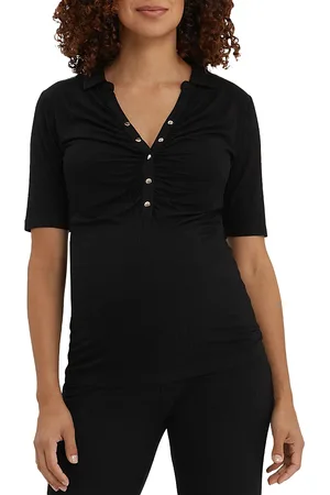 Nom Maternity Calista Ribbed Nursing Top