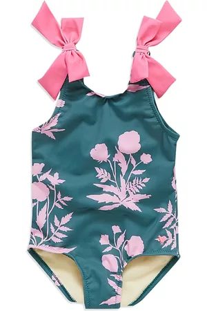 Pink Chicken Girls Swimsuits - Girls' Shelly One Piece Swimsuit - Little Kid
