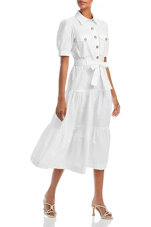 Derek Lam Buffy Tiered Midi Dress