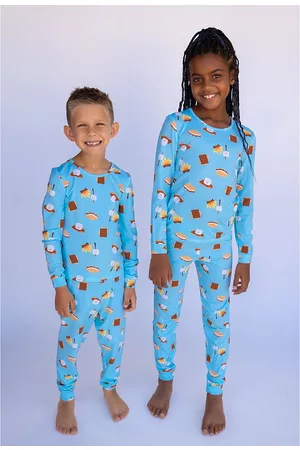 Lovey & grink Sets - Unisex S'more Pajama Set - Baby, Little Kid, Big Kid