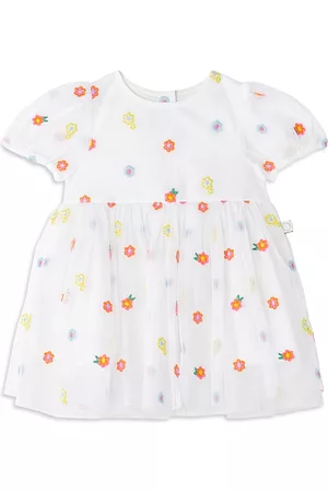 Stella McCartney Girls' Floral Embroidered Tulle Dress - Baby