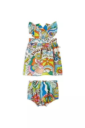 Stella McCartney Girls Graduation Dresses - Girls' Love To Dream Dress & Bloomer Set