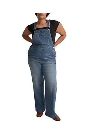 Madewell Women Jeans - Flare Leg Denim Overalls