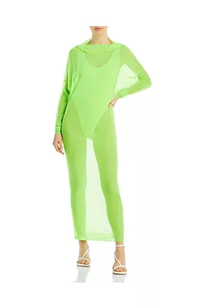 Norma Kamali Women Beachwear - Dolman Sleeve Swim Cover-Up Dress