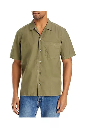 Frame Camp Collar Pocket Short Sleeve Shirt