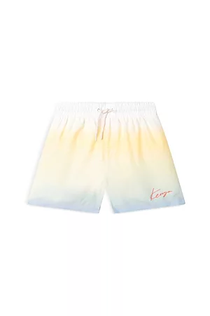 Kenzo Boys' Ombre Logo Swim Shorts