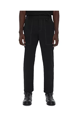 Helmut Lang Smooth Stretch Topstitched Pants