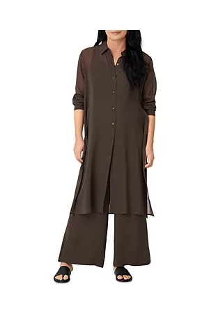 Eileen Fisher Women Tunics - Silk Tunic Shirt