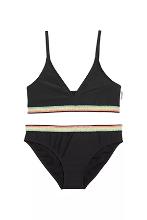 Limeapple Girls Loungewear - Girls' Banded Two Piece Swimsuit Set