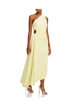 A.L.C. Women Asymmetrical Dresses - Delfina Asymmetric Side Cutout Dress