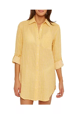 Isabella Rose Women Beachwear - Saturdays Boyfriend Shirt Swim Cover Up