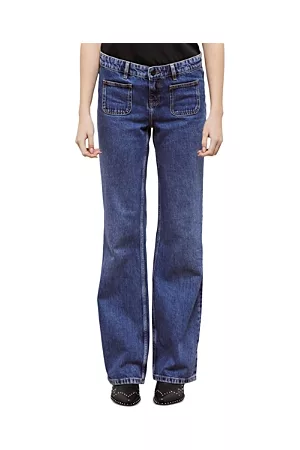 The Kooples Women High Waisted Jeans - High Rise Flare Jeans in