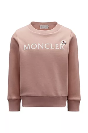 Moncler Girls Sweatshirts - Girls' Cotton Logo Sweatshirt