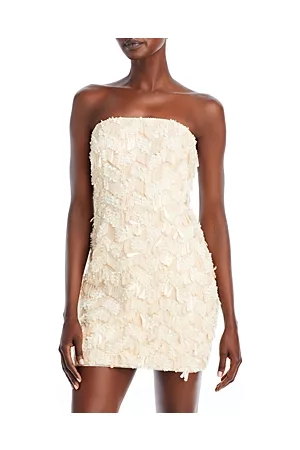 BCBG Max Azria Women Strapless Dresses - Strapless Pailette Dress