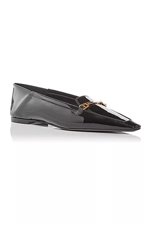 Saint Laurent Women Loafers - Women's Chris Pointed Toe Loafers