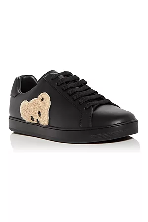 Palm Angels Men Sports Shoes - Men's New Teddy Bear Lace Up Tennis Sneakers