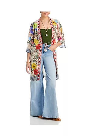 JOHNNY WAS Women Kimonos - Archibal Bambina Silk Kimono