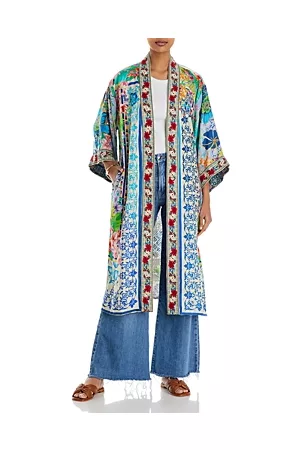 JOHNNY WAS Women Kimonos - Cozumel Eliza Silk Kimono