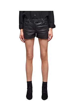 The Kooples Women Shorts - Studded Leather Shorts