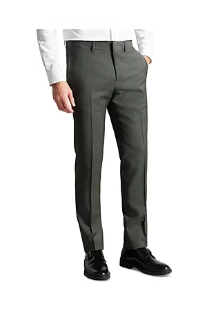 Ted Baker Men Suit Pants - Richant Regular Fit Sharkskin Suit Trousers