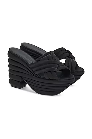 Salvatore Ferragamo Women Platform Sandals - Women's Rey Platform Slip On Sandals