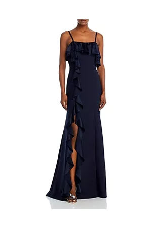 Cinq A Sept Women Evening Dresses - Curtis Ruffled Gown