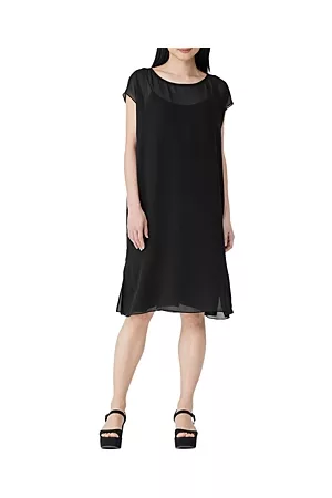Eileen Fisher Women Shift Dresses - Cap Sleeve Shift Dress