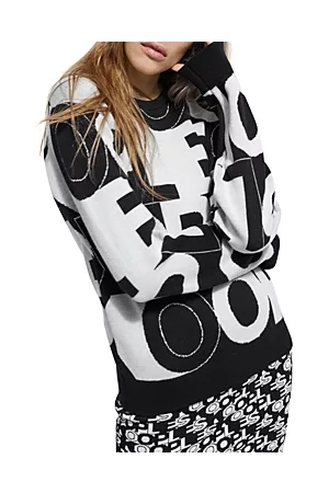 The Kooples Women Sweaters - Logo Jacquard Sweater