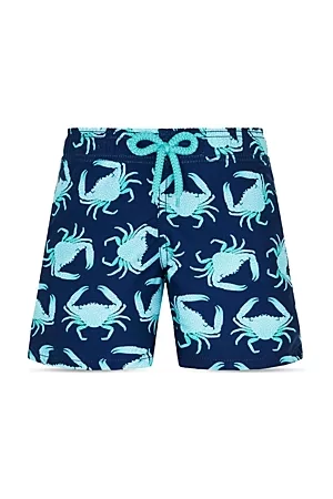 Vilebrequin Boys Swim Shorts - Boys' Crab Print Swim Trunks