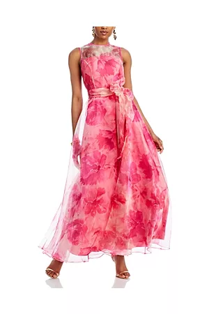 Eliza J Women Sleeveless Dresses - Sleeveless Tie Waist Dress