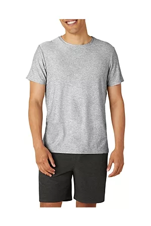 Beyond Yoga Men Short Sleeved T-Shirts - Always Beyond Relaxed Fit Short Sleeve Performance Tee