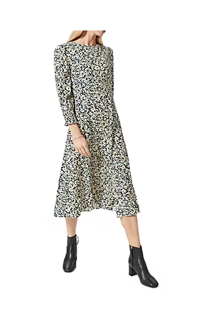 Hobb's Women Printed & Patterned Dresses - Renata Floral Midi Dress