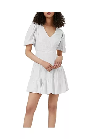 French Connection Women Puff Sleeve & Puff Shoulder Dresses - Birch Puff Sleeve Dress