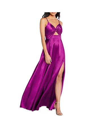 Aidan Mattox Women Evening Dresses & Gowns - Twist Front Mermaid Gown