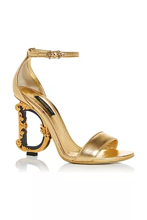 Dolce & Gabbana Women Heeled Sandals - Women's D & G Sculpted High Heel Sandals