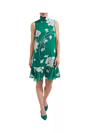 Hobb's Women Printed & Patterned Dresses - Madeline Floral High Collar Dress