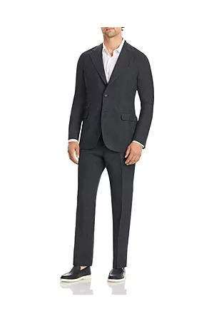 MASSIMO ALBA Men Suits - Linen Slim Fit Suit